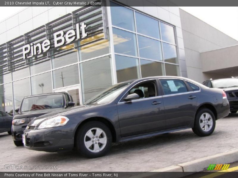 Cyber Gray Metallic / Ebony 2010 Chevrolet Impala LT
