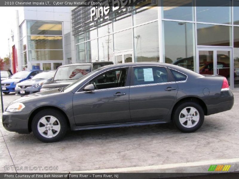 Cyber Gray Metallic / Ebony 2010 Chevrolet Impala LT