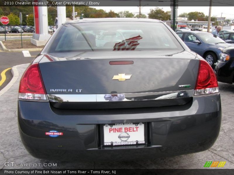 Cyber Gray Metallic / Ebony 2010 Chevrolet Impala LT