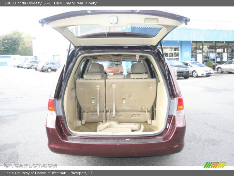 Dark Cherry Pearl / Ivory 2008 Honda Odyssey EX-L