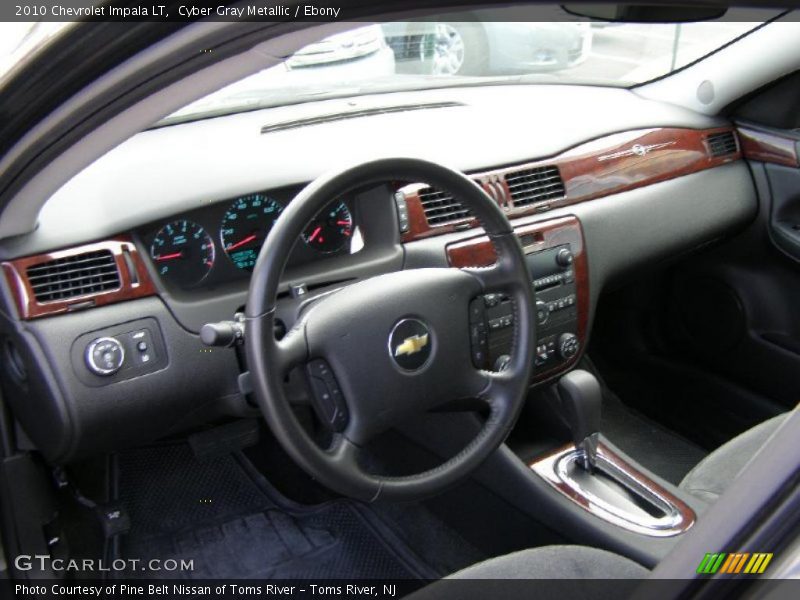 Cyber Gray Metallic / Ebony 2010 Chevrolet Impala LT