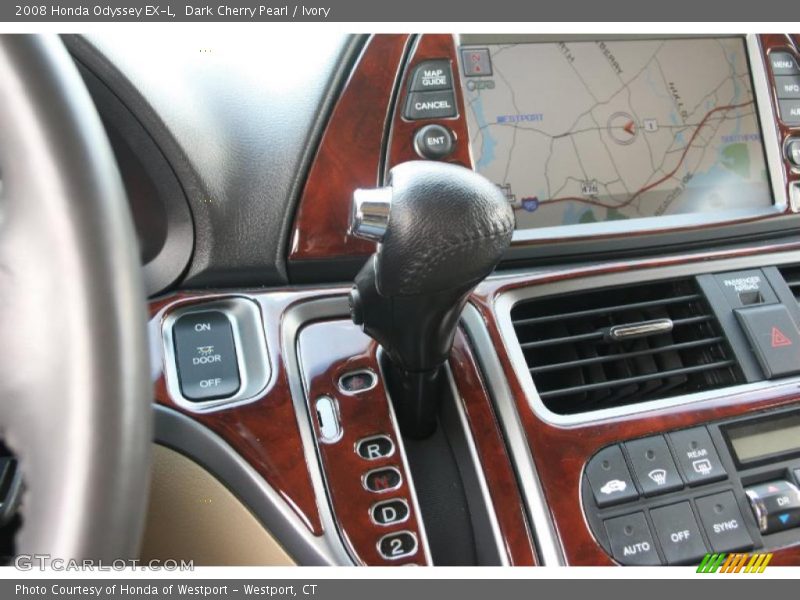 Dark Cherry Pearl / Ivory 2008 Honda Odyssey EX-L