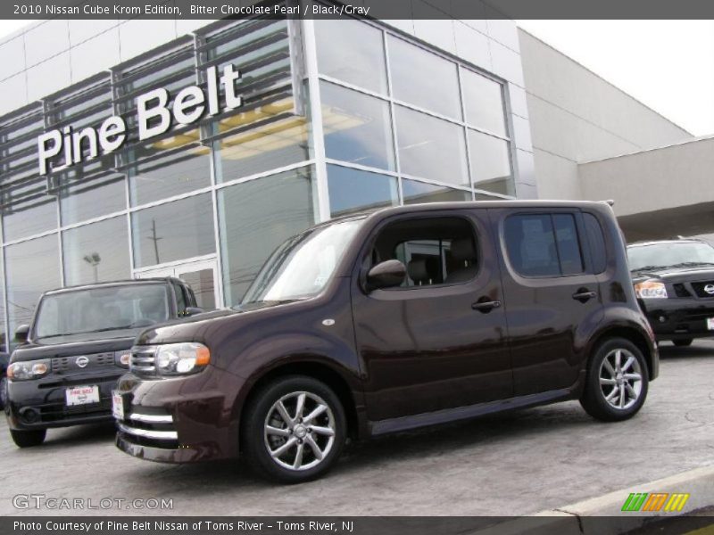 Bitter Chocolate Pearl / Black/Gray 2010 Nissan Cube Krom Edition