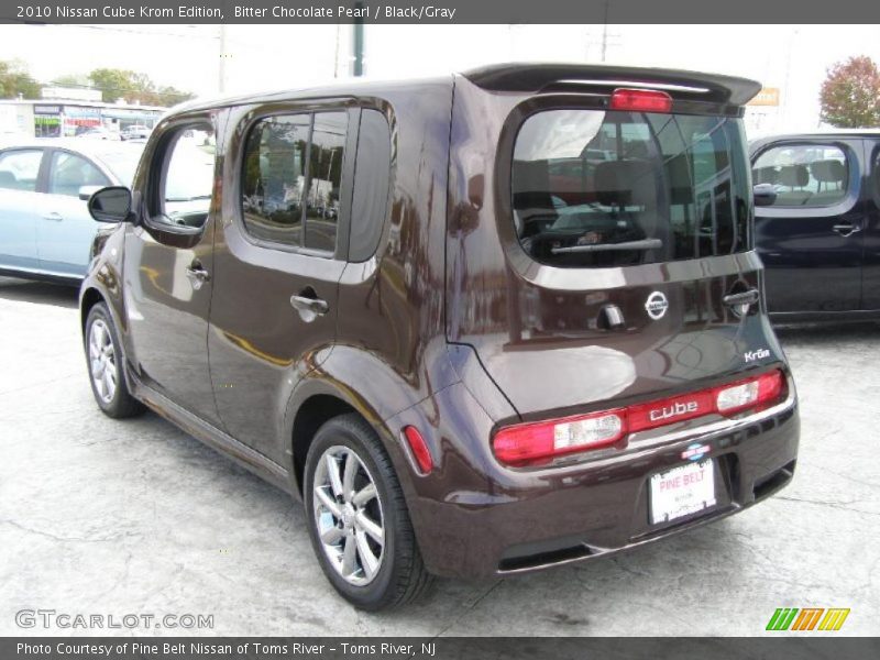 Bitter Chocolate Pearl / Black/Gray 2010 Nissan Cube Krom Edition