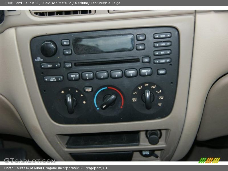 Controls of 2006 Taurus SE