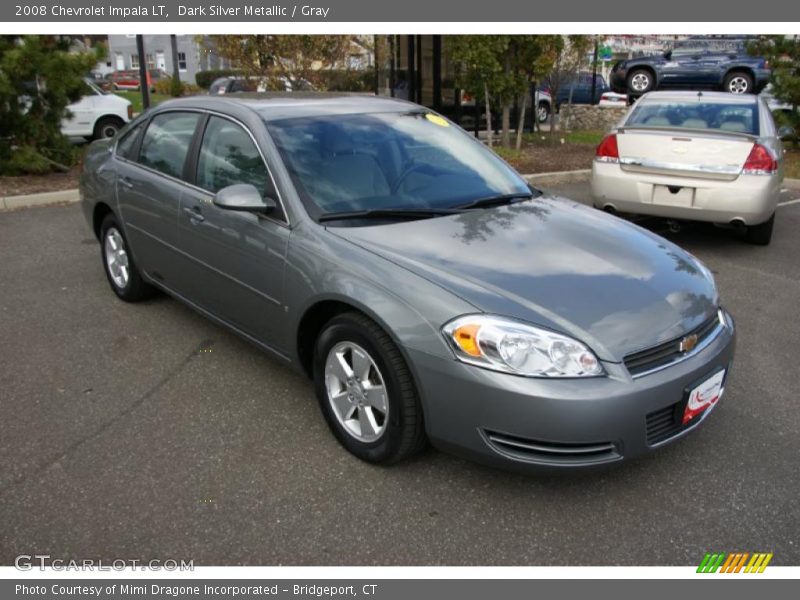 Dark Silver Metallic / Gray 2008 Chevrolet Impala LT