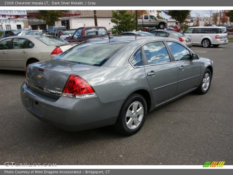 Dark Silver Metallic / Gray 2008 Chevrolet Impala LT