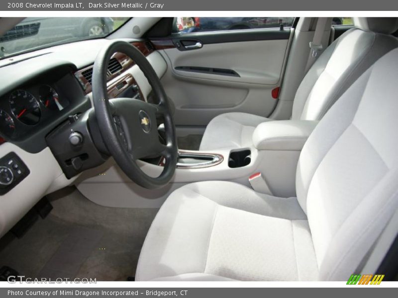 Dark Silver Metallic / Gray 2008 Chevrolet Impala LT