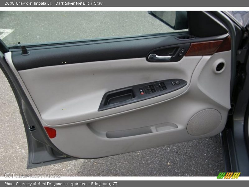 Dark Silver Metallic / Gray 2008 Chevrolet Impala LT