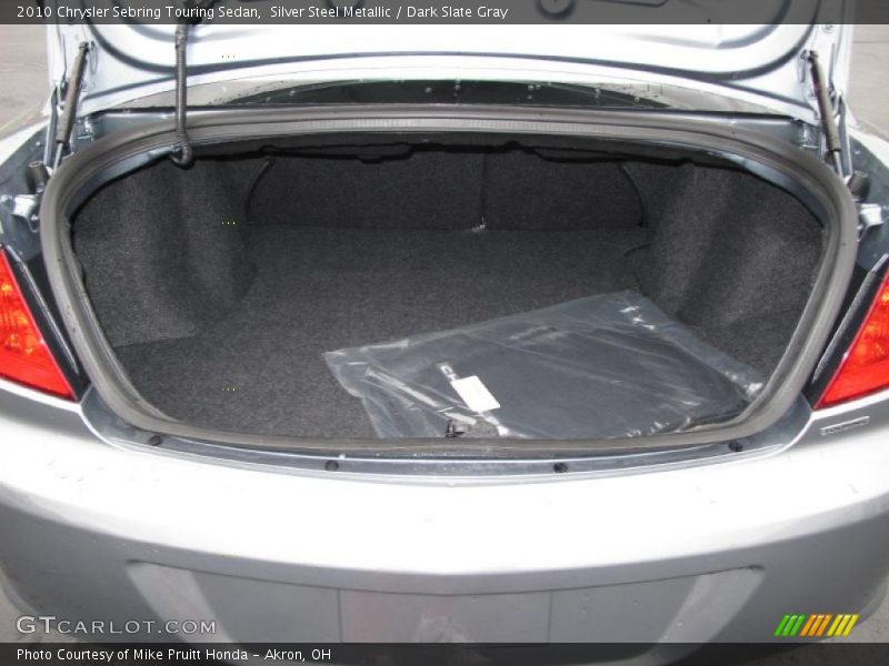 Silver Steel Metallic / Dark Slate Gray 2010 Chrysler Sebring Touring Sedan