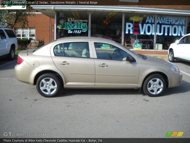 Sandstone Metallic / Neutral Beige 2007 Chevrolet Cobalt LS Sedan
