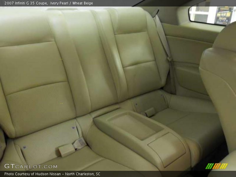 Ivory Pearl / Wheat Beige 2007 Infiniti G 35 Coupe