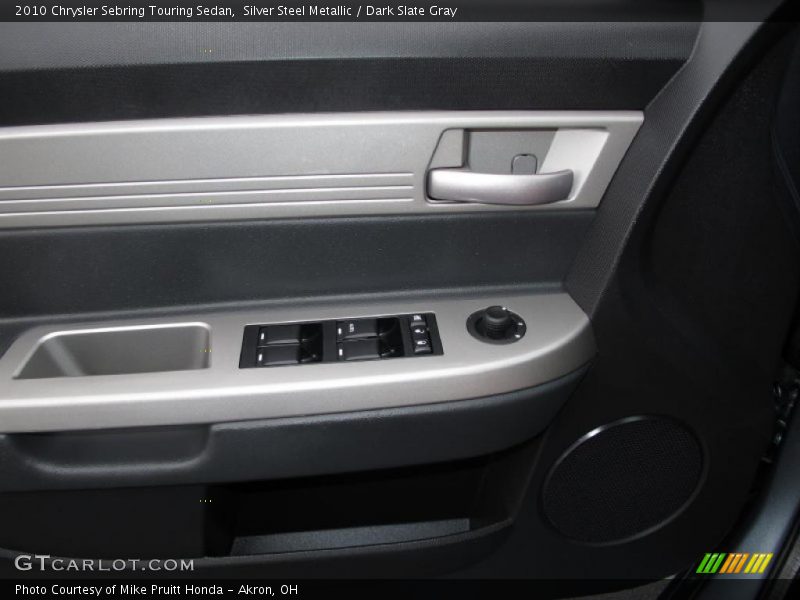 Silver Steel Metallic / Dark Slate Gray 2010 Chrysler Sebring Touring Sedan