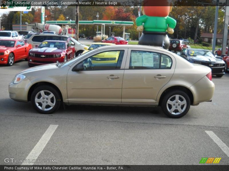 Sandstone Metallic / Neutral Beige 2007 Chevrolet Cobalt LS Sedan