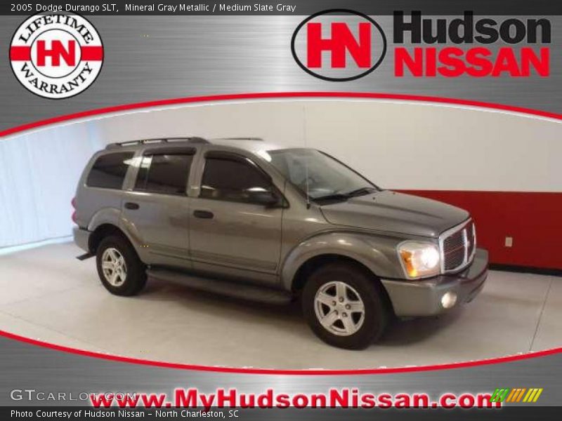 Mineral Gray Metallic / Medium Slate Gray 2005 Dodge Durango SLT