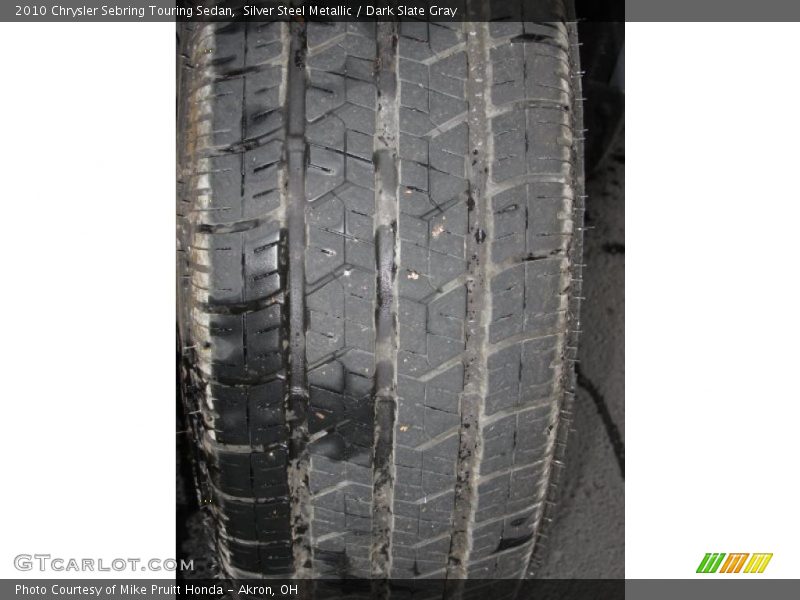 Silver Steel Metallic / Dark Slate Gray 2010 Chrysler Sebring Touring Sedan