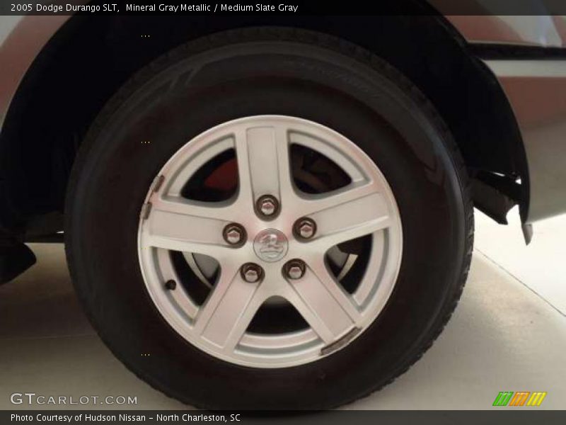 Mineral Gray Metallic / Medium Slate Gray 2005 Dodge Durango SLT