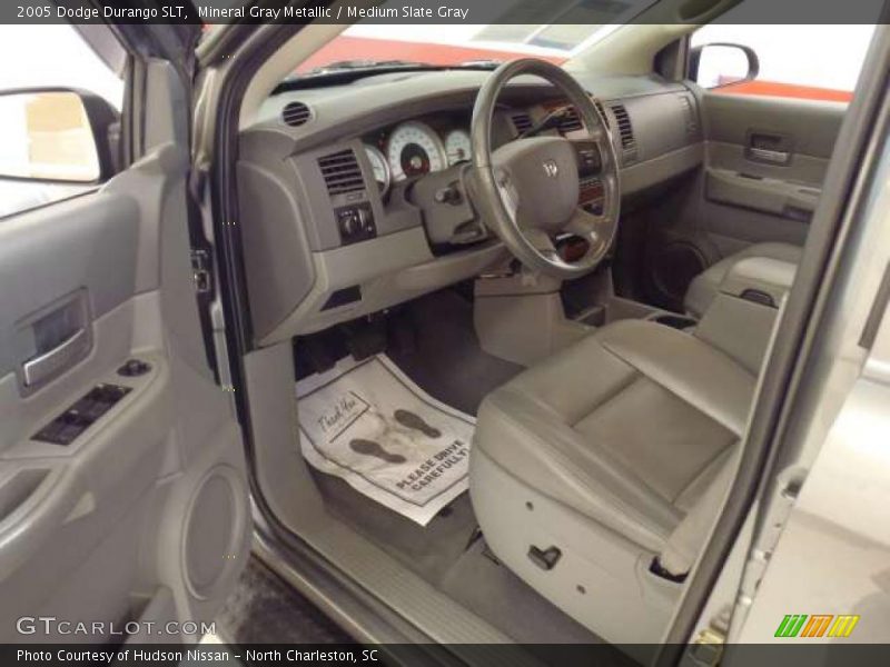 Mineral Gray Metallic / Medium Slate Gray 2005 Dodge Durango SLT