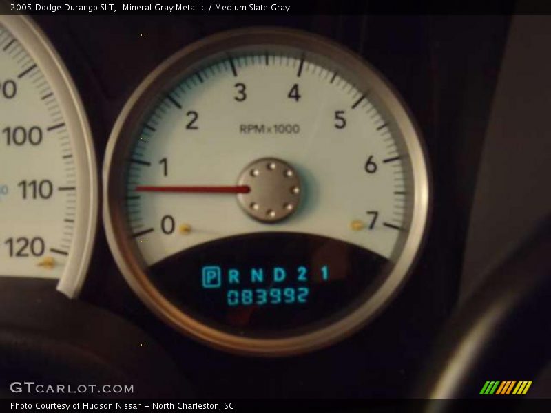 Mineral Gray Metallic / Medium Slate Gray 2005 Dodge Durango SLT