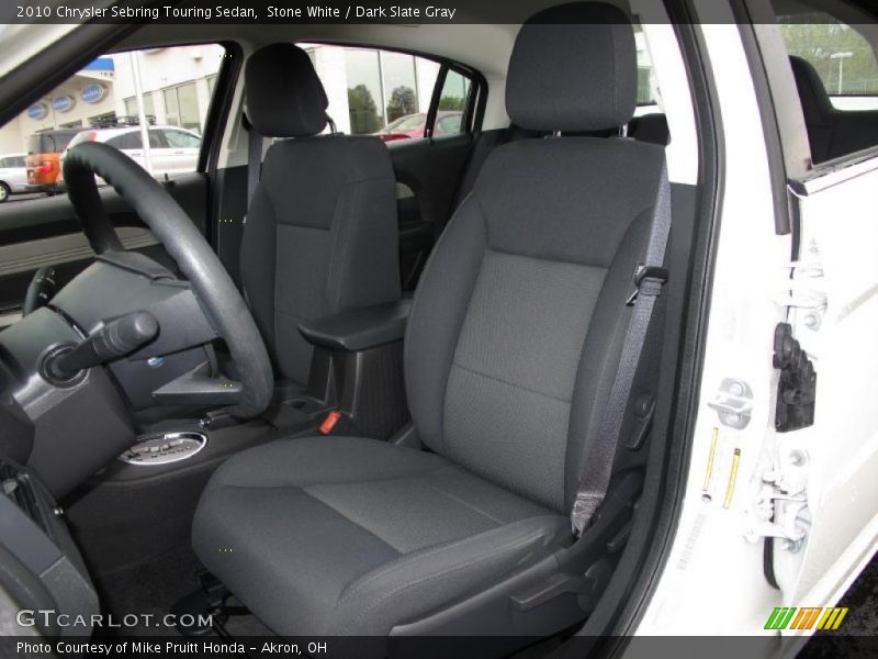  2010 Sebring Touring Sedan Dark Slate Gray Interior
