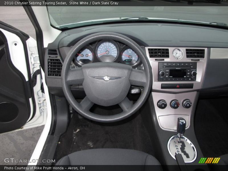 Dashboard of 2010 Sebring Touring Sedan