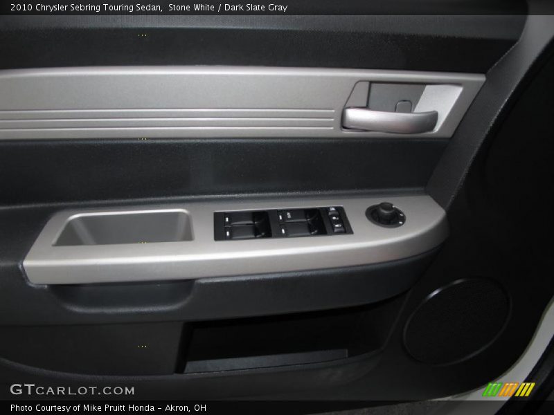 Stone White / Dark Slate Gray 2010 Chrysler Sebring Touring Sedan