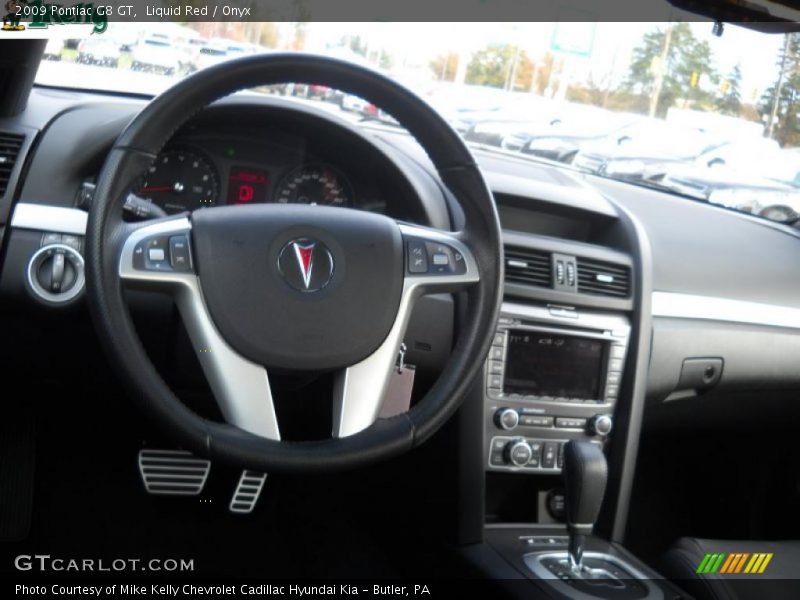 Liquid Red / Onyx 2009 Pontiac G8 GT