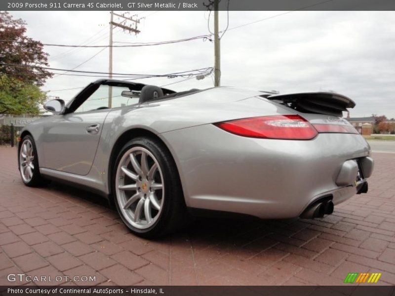  2009 911 Carrera 4S Cabriolet GT Silver Metallic