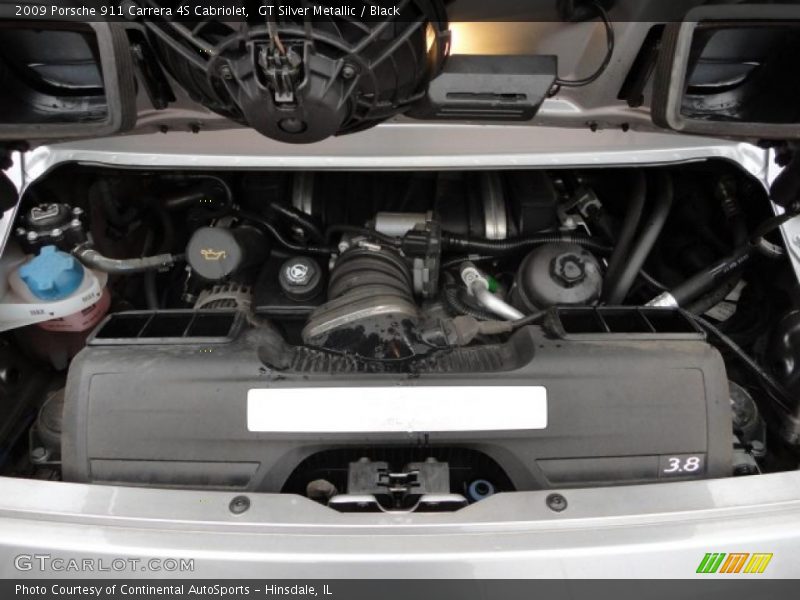  2009 911 Carrera 4S Cabriolet Engine - 3.8 Liter DOHC 24V VarioCam DFI Flat 6 Cylinder