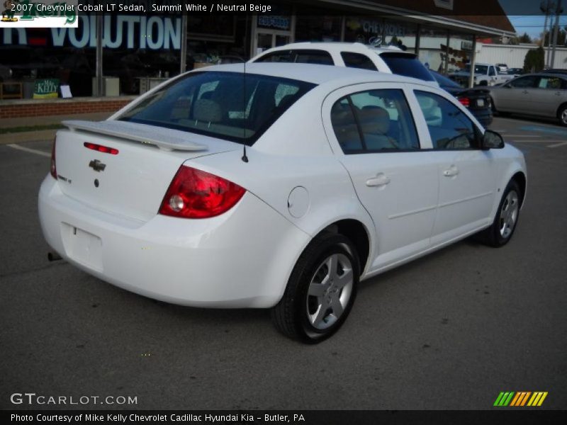 Summit White / Neutral Beige 2007 Chevrolet Cobalt LT Sedan