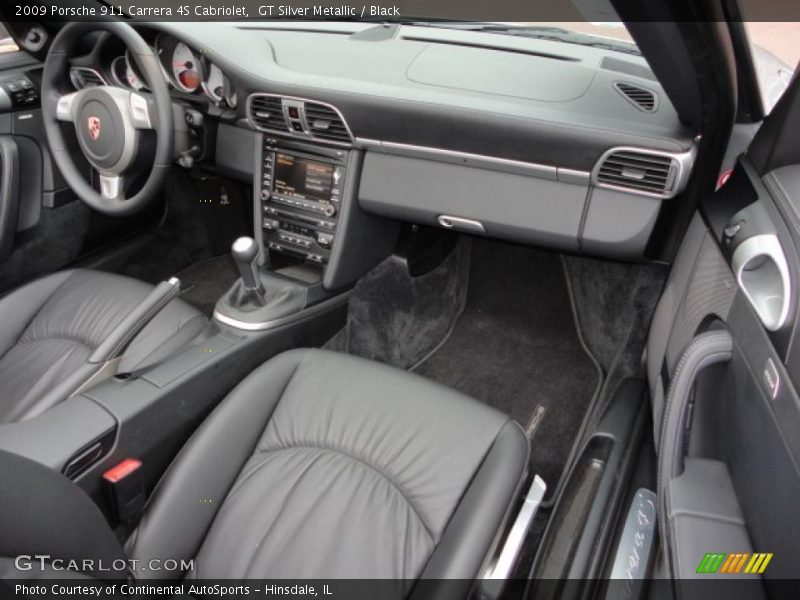  2009 911 Carrera 4S Cabriolet Black Interior