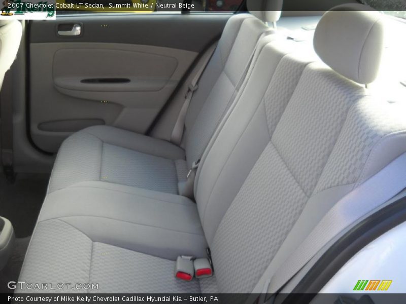 Summit White / Neutral Beige 2007 Chevrolet Cobalt LT Sedan