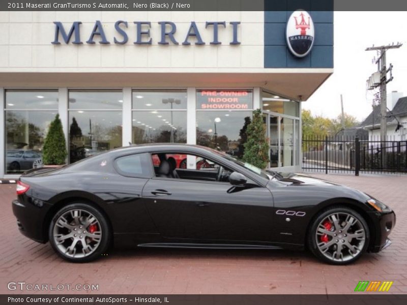 Nero (Black) / Nero 2011 Maserati GranTurismo S Automatic