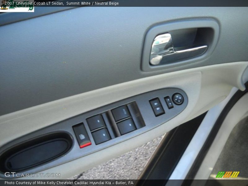 Summit White / Neutral Beige 2007 Chevrolet Cobalt LT Sedan