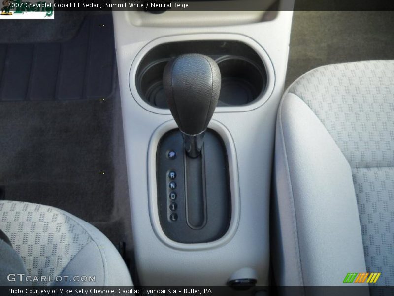 Summit White / Neutral Beige 2007 Chevrolet Cobalt LT Sedan