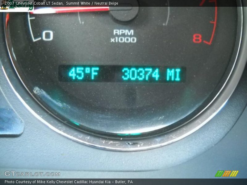 Summit White / Neutral Beige 2007 Chevrolet Cobalt LT Sedan
