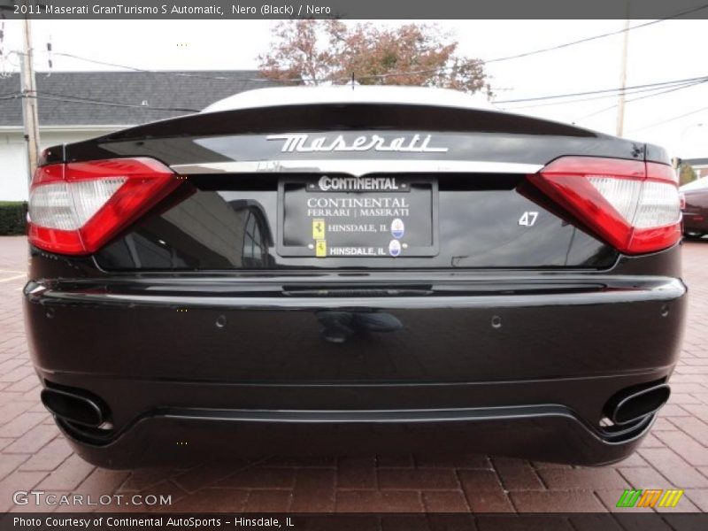 Nero (Black) / Nero 2011 Maserati GranTurismo S Automatic