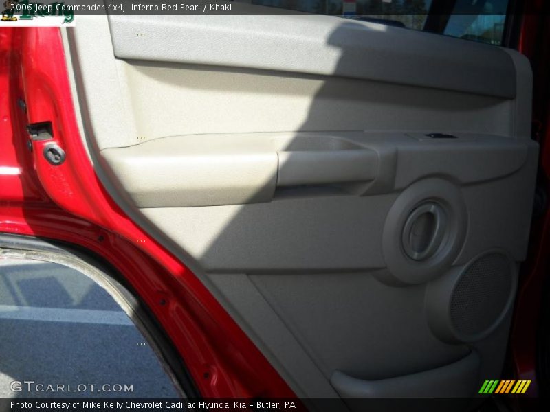 Inferno Red Pearl / Khaki 2006 Jeep Commander 4x4