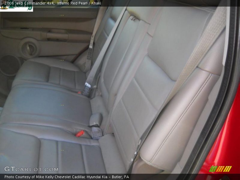 Inferno Red Pearl / Khaki 2006 Jeep Commander 4x4