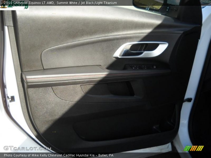 Summit White / Jet Black/Light Titanium 2010 Chevrolet Equinox LT AWD