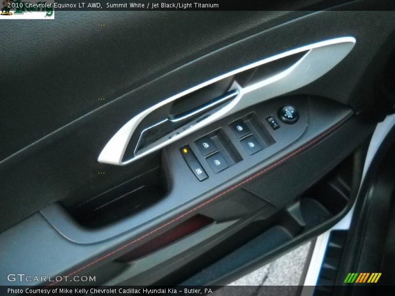 Summit White / Jet Black/Light Titanium 2010 Chevrolet Equinox LT AWD