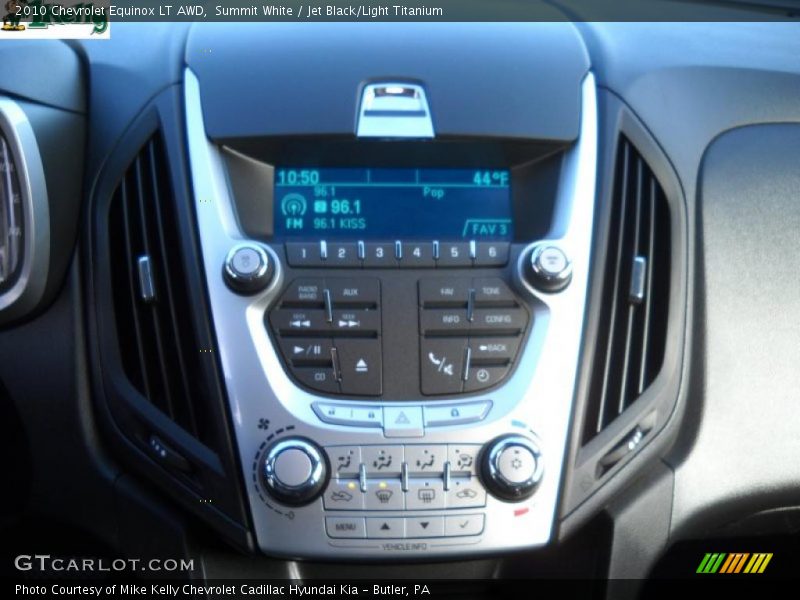 Summit White / Jet Black/Light Titanium 2010 Chevrolet Equinox LT AWD