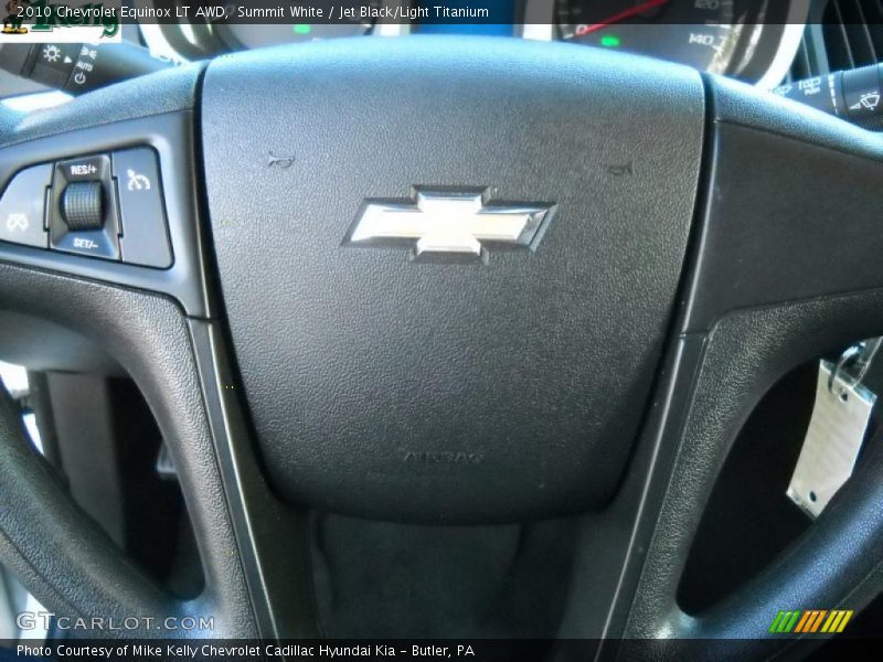 Summit White / Jet Black/Light Titanium 2010 Chevrolet Equinox LT AWD