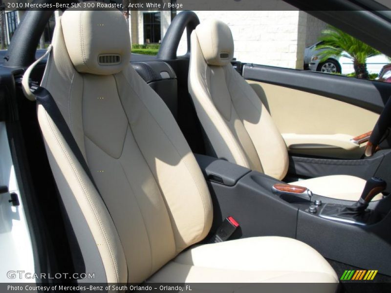  2010 SLK 300 Roadster Beige Interior