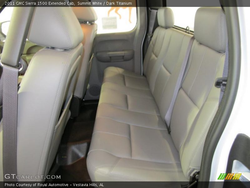 2011 Sierra 1500 Extended Cab Dark Titanium Interior