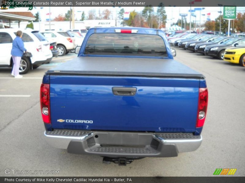 Superior Blue Metallic / Medium Pewter 2006 Chevrolet Colorado Regular Cab
