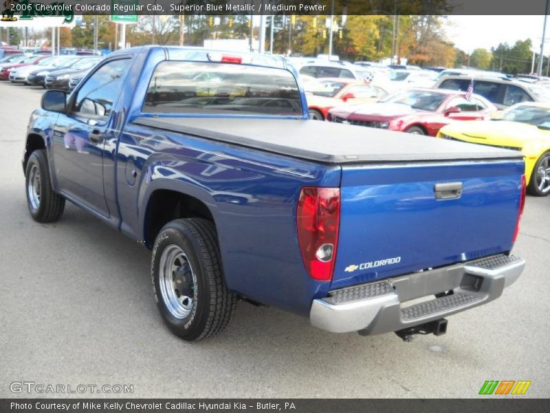 Superior Blue Metallic / Medium Pewter 2006 Chevrolet Colorado Regular Cab