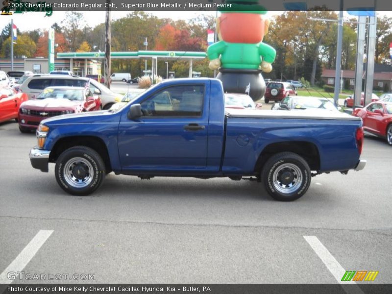Superior Blue Metallic / Medium Pewter 2006 Chevrolet Colorado Regular Cab