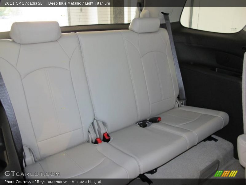  2011 Acadia SLT Light Titanium Interior