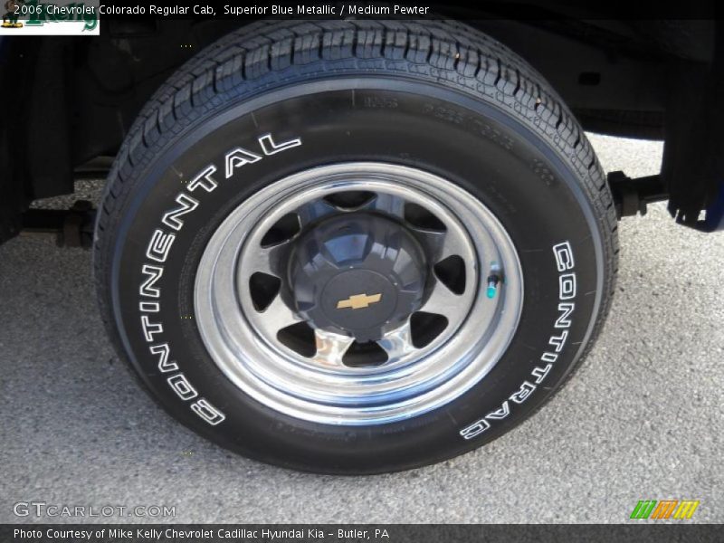 Superior Blue Metallic / Medium Pewter 2006 Chevrolet Colorado Regular Cab